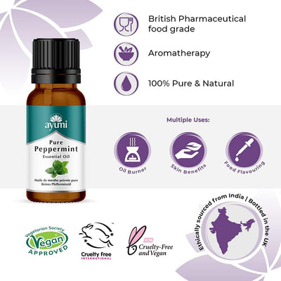 Ayumi Naturals Ayumi Pure Peppermint Essential Oil 15ml