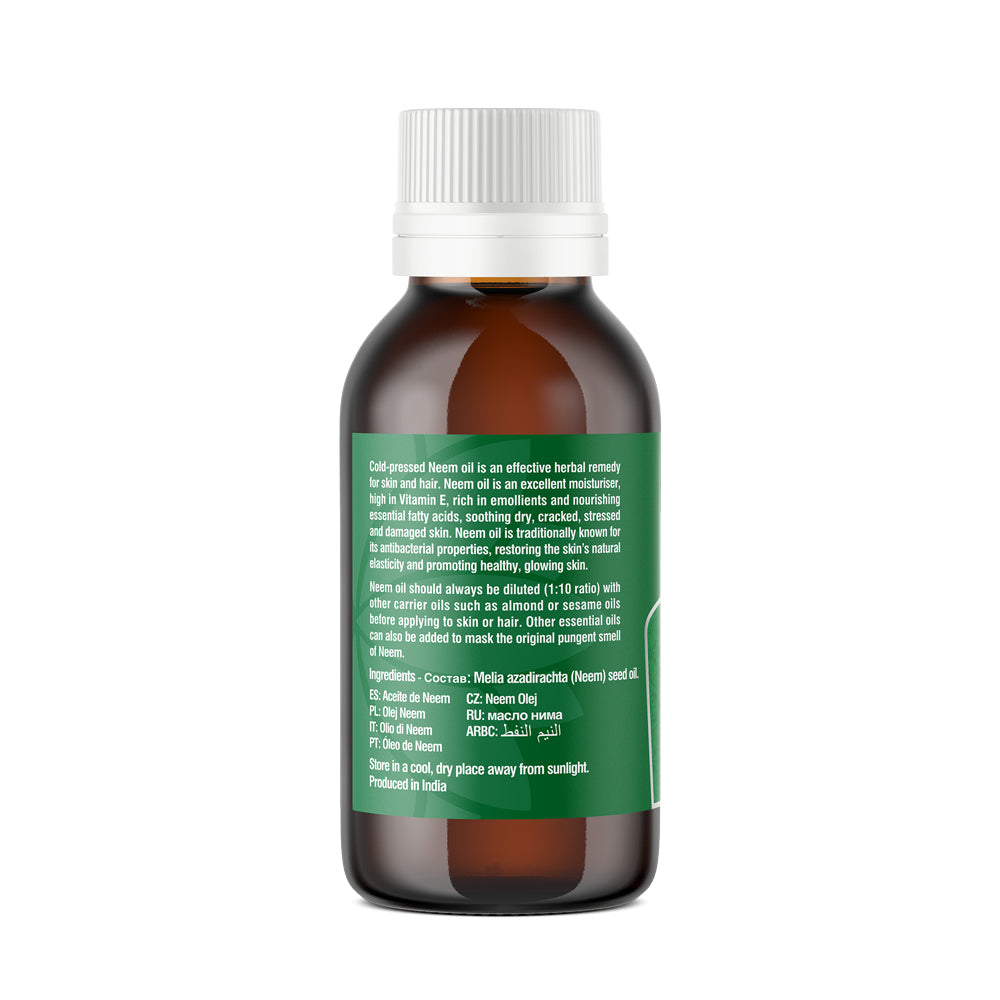Ayumi Naturals Pure Neem Cold Pressed Oil 100ml