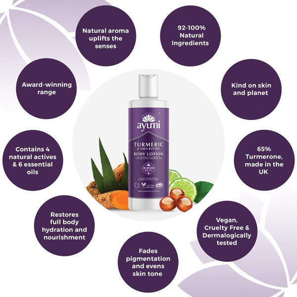 Ayumi Turmeric And Shea Butter Body Lotion 250ml