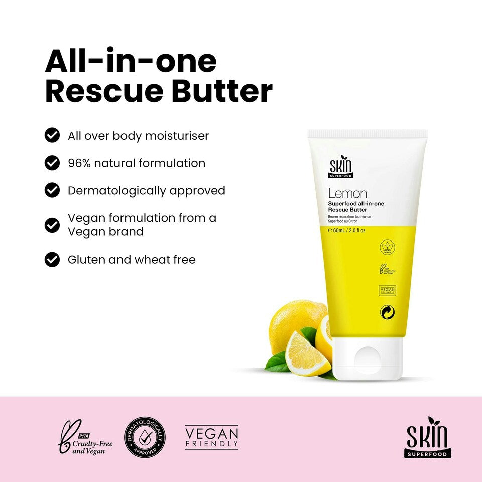 Skin Superfood Lemon Superfood All In One Rescue Butter 60ml