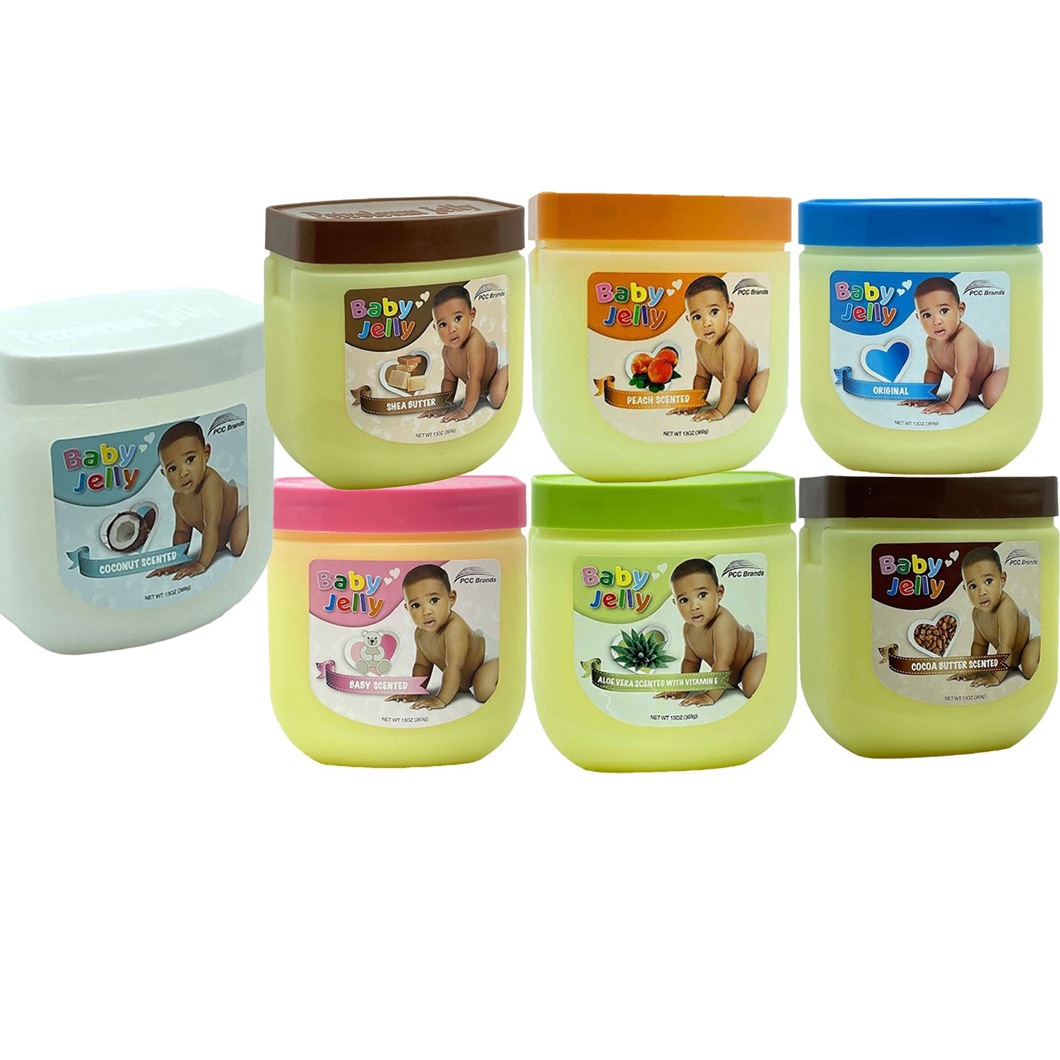 Baby Jelly | Shea Butter, Coconut, Aloe Vera, Peach, Cocoa, Original Full Range
