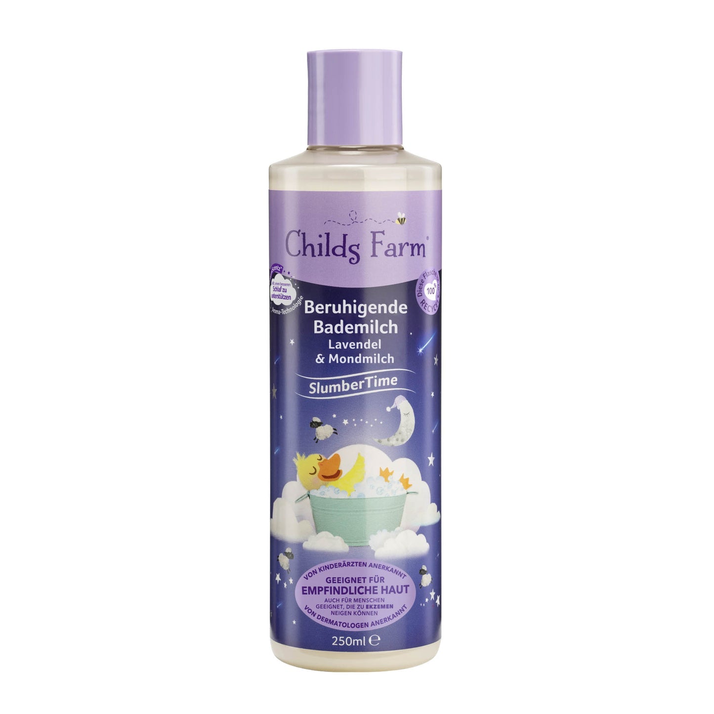 Childs Farm Slumber Time Lavender And Moon Milk Bath Soak 250ml