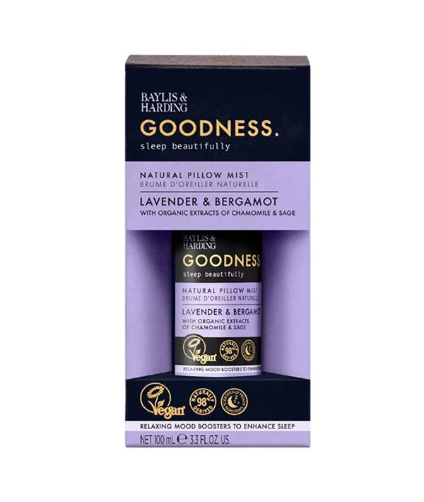 Baylis And Harding  Goodness Lavender And Bergamot Natural Pillow Mist