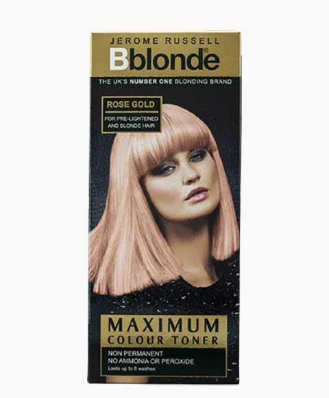 Bblonde  Maximum Color Toner Rose Gold