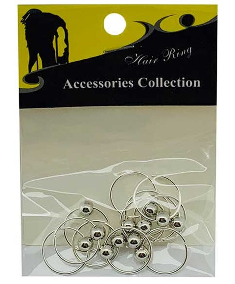 Beauty Collection Hair Ring Accessories Collection 60669 Silver