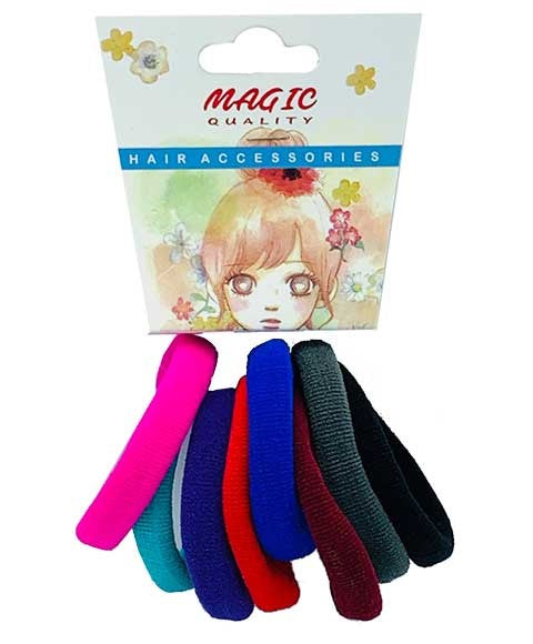 Beauty Collection Magic Quality Elastic Hair Bands Assorted TP15B
