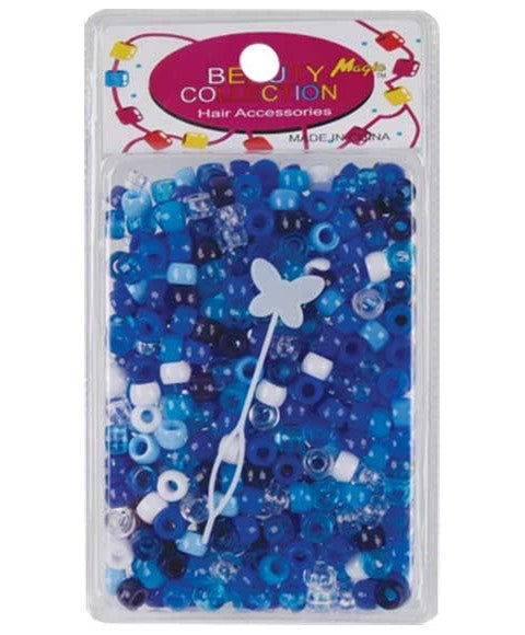 Beauty Collection Magic  Hair Beads 500BLUAST