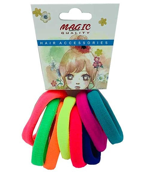 Beauty Collection Magic Quality Elastic Hair Bands Assorted TP15C