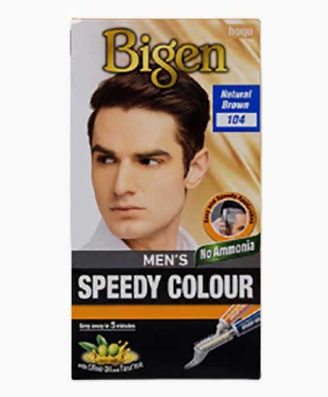Bigen Color Bigen Hair Mens Speedy Colour Natural Brown 104