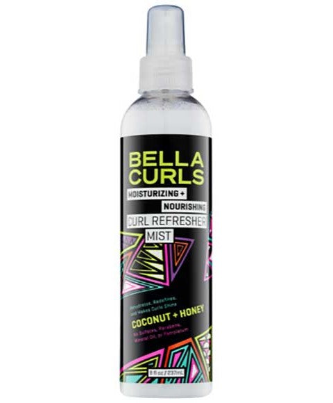 Bella Curls Moisturizing And Nourishing Curl Refresher Mist