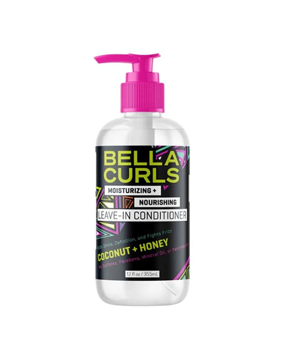 Bella Curls  Moisturizing And Nourishing Leave In Conditioner Coconut And Honey