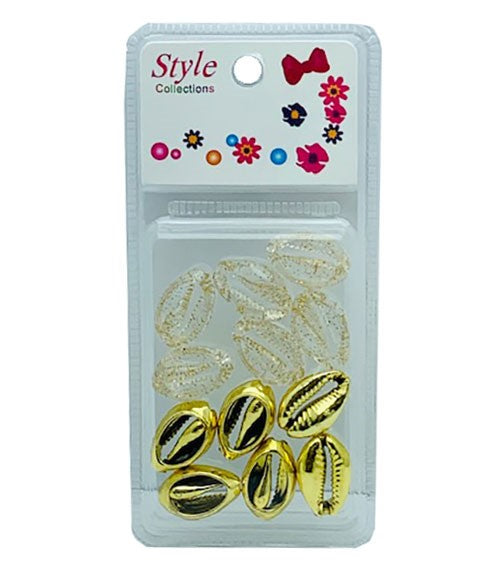 Beauty Collection Style Collection 2 Tone Shell Beads BD015 Gold
