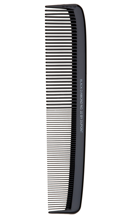 Black Diamond Master Waver Comb No 22 Black - Afro Hair Boutique