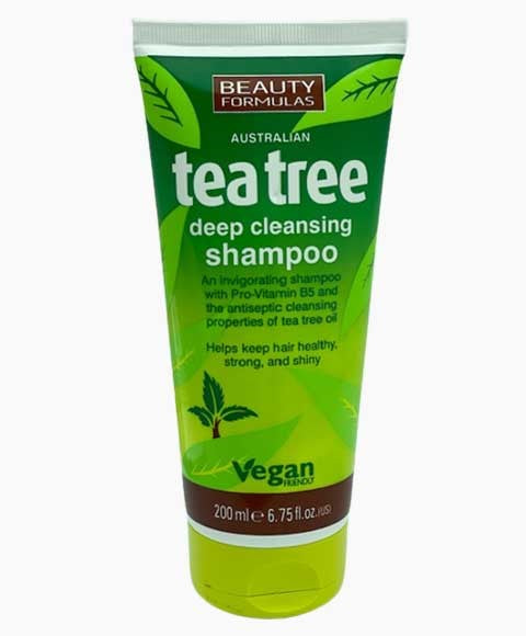 Beauty Formulas Australian Tea Tree Deep Cleansing Shampoo