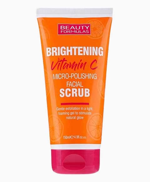 Beauty Formulas Brightening Micro Polishing Facial Scrub With Vitamin C