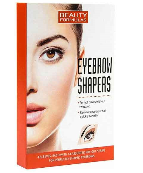 Beauty Formulas Eyebrow Shapers Pre Cut Strips 