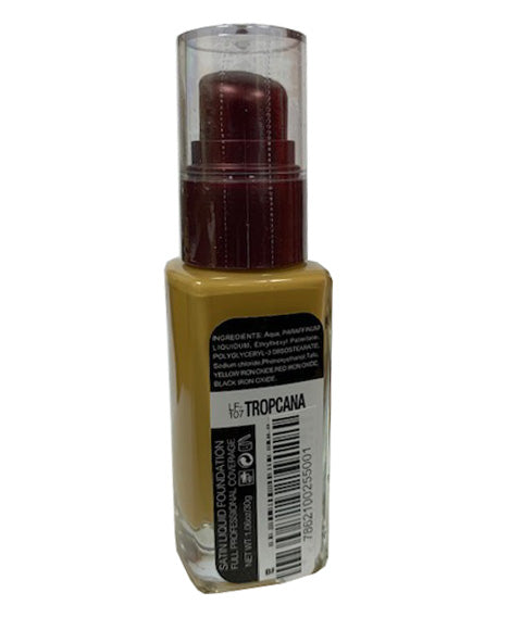 Beauty Forever BF Satin Liquid Foundation LF107 Tropcana