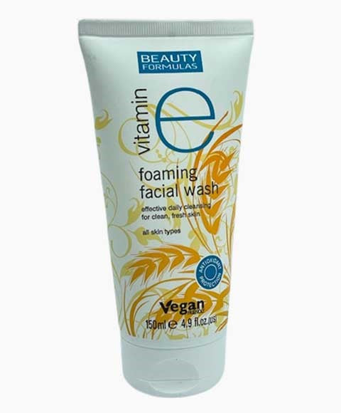 Beauty Formulas  Vitamin E Foaming Facial Wash