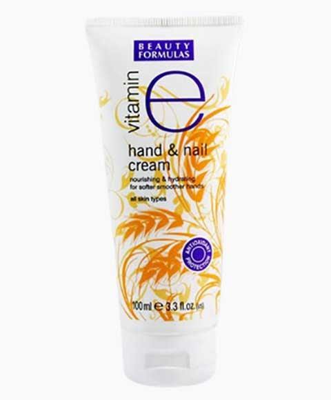 Beauty Formulas  Vitamin E Hand And Nail Cream