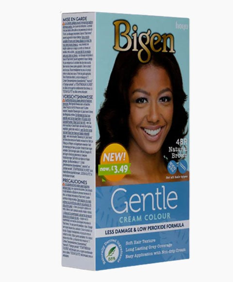 Bigen Color Gentle Cream Colour 4BR Natural Brown