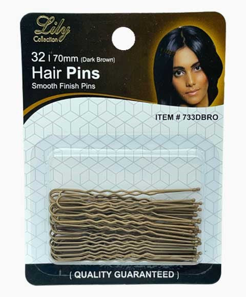 Bellissemo Lily Collection Hair Bun Pins 733DBRO