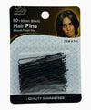 Bellissemo Lily Collection Hair Bun Pins 60 pcs Black 743
