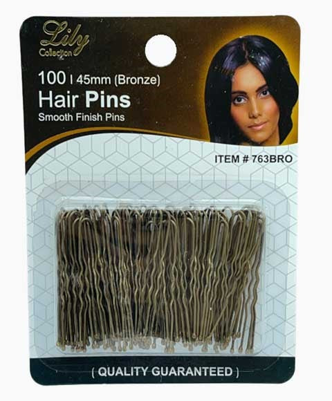 Bellissemo Lily Collection Hair Bun Pins 763BRO