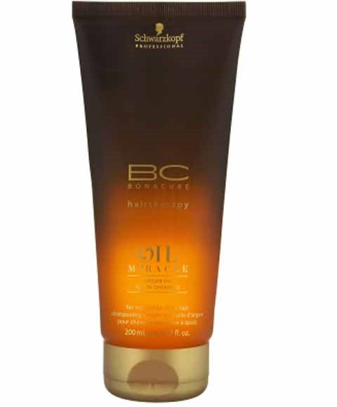 schwarzkopf Bonacure Hairtherapy Oil Miracle Argan Oil In Shampoo