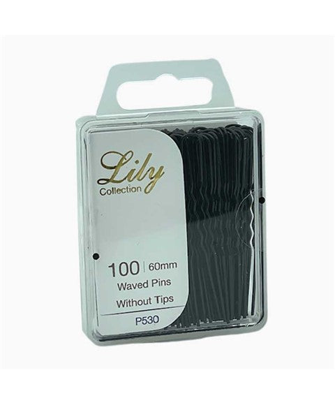 Bellissemo Lily Collection Waved Pins Without Tips P530