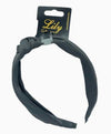 Bellissemo Lily Collection Satin Knotted Headband RS255BK