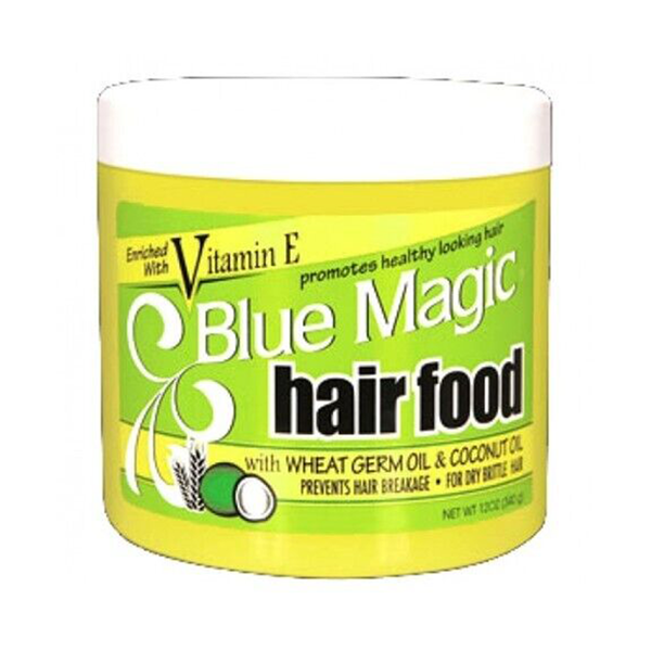 Blue Magic Hair Care - Hair Food with Wheat Germ Oil & Coconut Oil 340g - Afro Hair Boutique