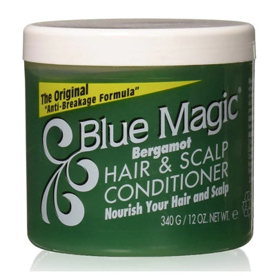 Blue Magic Hair Care - Bergamot Hair & Scalp Conditioner 390g Anti Breakage Formula