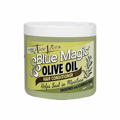 Blue Magic Hair Care - Olive Oil Hair Conditioner Enriched with Aloe Vera 340g