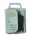 Bellissemo Lily Fringe Hair Pins Black P120