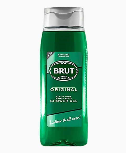 Brut Original All In One Hair And Body Shower Gel