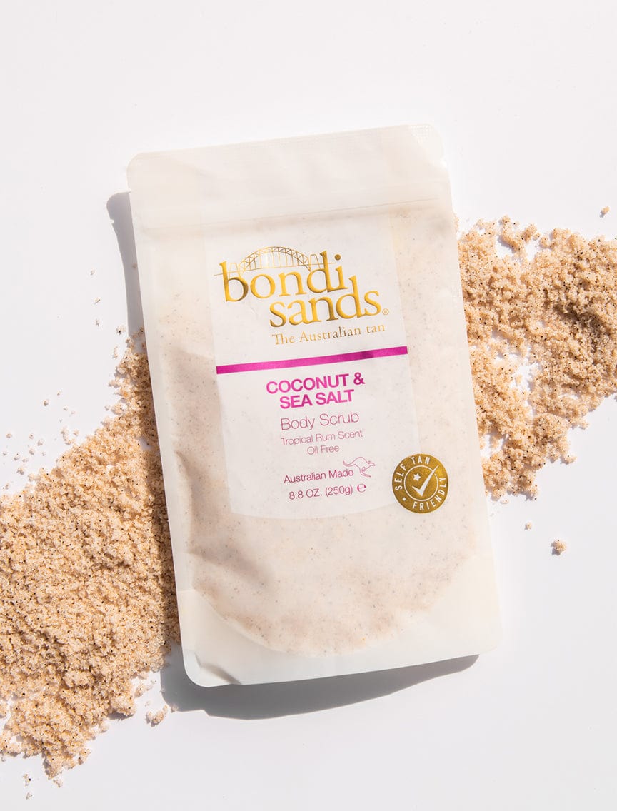 Bondi Sands Tropical Rum Scent Coconut And Sea Salt Body Scrub 250g