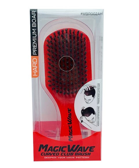 Bee Sales Magic Wave Curved Club Assorted Brush Hard WBR002AH