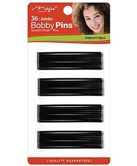 Bee Sales 36 Jumbo Bobby Pins 171BLA