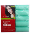 Bee Sales Foam Sponge Hair Rollers 123L Green
