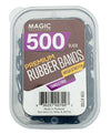 Bee Sales Magic Collection Rubber Bands Black 500 / 1000 bands