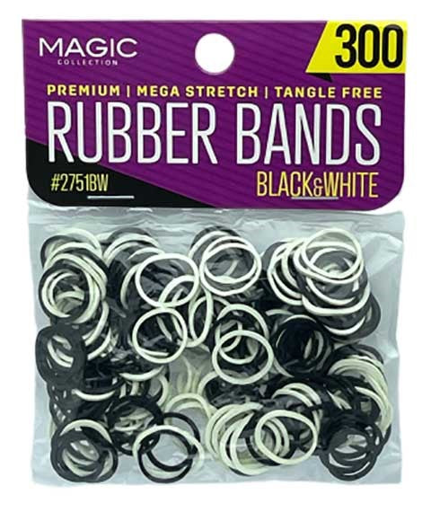 Bee Sales Rubber Bands Black And White