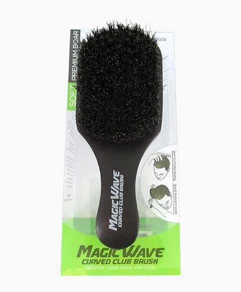 Bee Sales Magic Wave Curved Club Brush Soft WBR002S