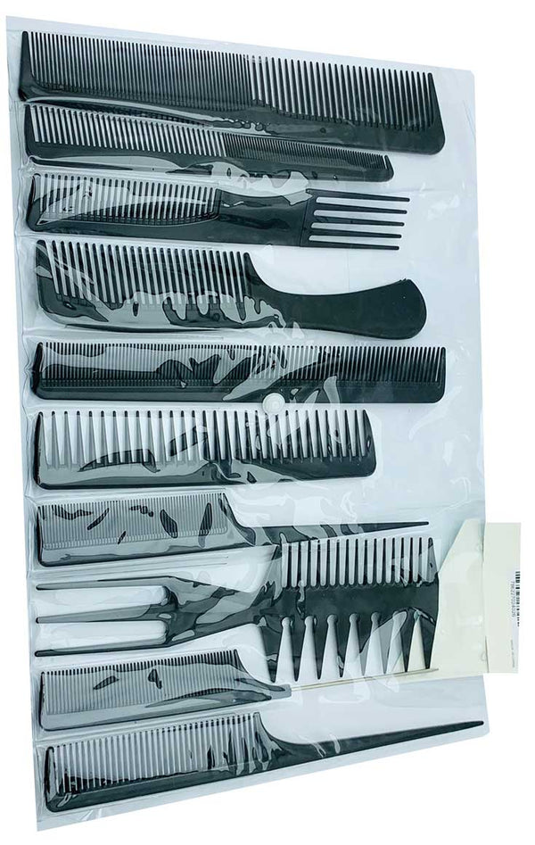 Bee Sales Stella Collection Comb Set 24260BLA - Afro Hair Boutique