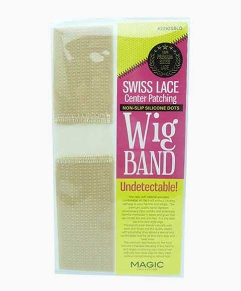Bee Sales Magic Collection Swiss Lace Center Patching Wig Band 2292SBLO