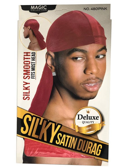Bee Sales Magic Collection Silky Satin Durag 4801PINK