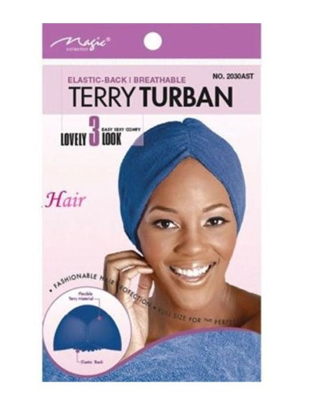 Bee Sales Assorted Terry Turban 2030AST