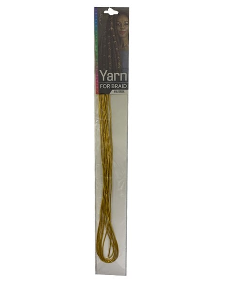 Bee Sales Magic Collection Gold Yarn For Braids FILIT04GOL