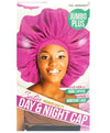 Bee Sales Magic Collection Satin Jumbo Plus Day And Night Cap 2283AST