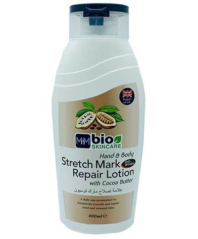 Bio Skincare Stretch Mark Repair Lotion With Cocoa Butter 400ml