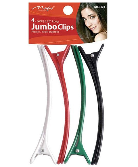 Bee Sales Magic Collection Plastic Jumbo Clips